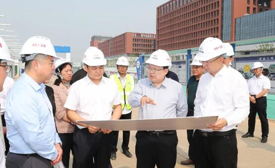 任广锋调研中科院济南科创城项目建设工作